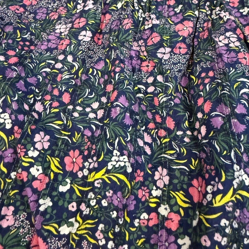 J.Crew Crewcuts girls long sleeve floral top size 8